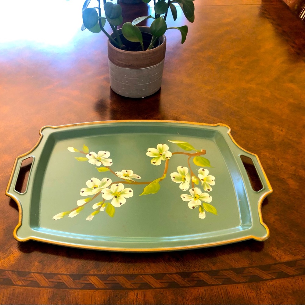 Vintage Shabby Chic Tray